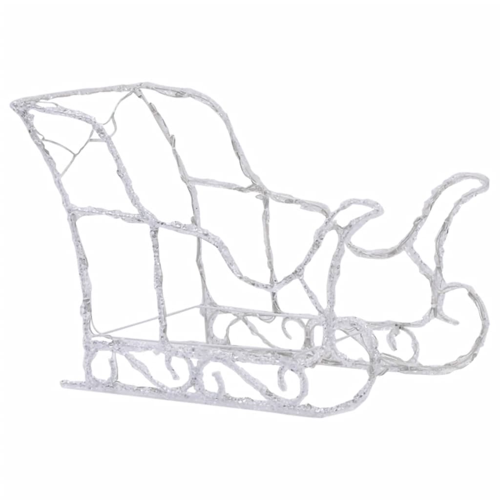 Renne et Traîneau Lumineux de Noël – Décoration d’extérieur et d’intérieur